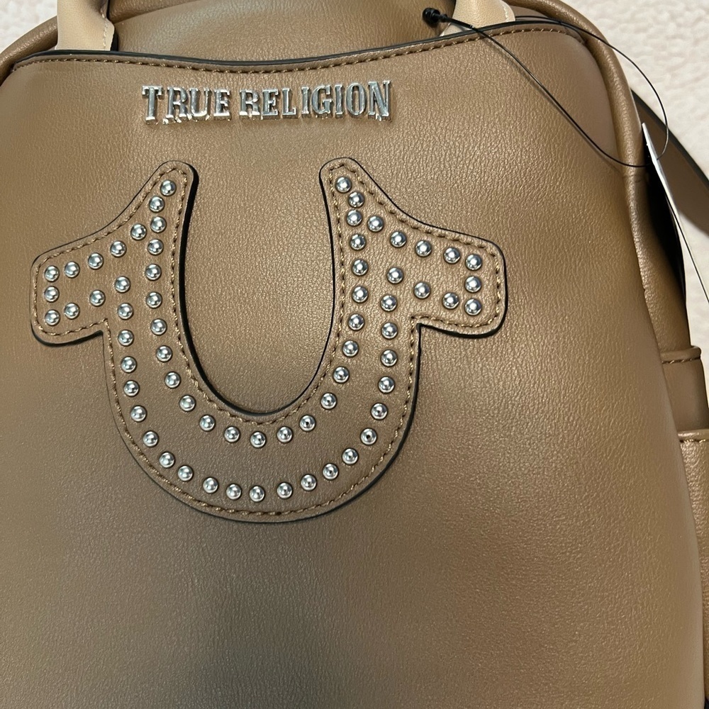 True Religion mini backpack studded light brown - Picture 6 of 9
